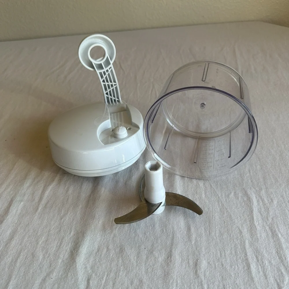 Pampered Chef Manual Food Processor #2581 In Original Box‎